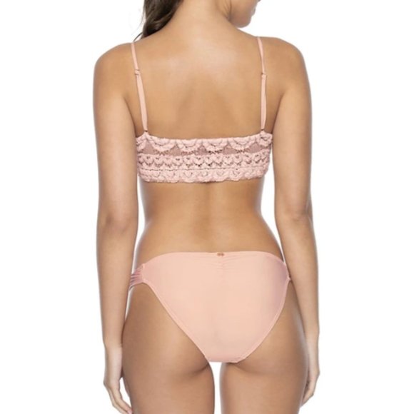 Pilyq Pink Lace Bikini Set - Picture 2 of 2